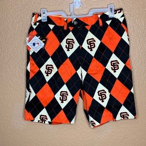 Loudmouth San Francisco Giants MLB Argyle Plaid